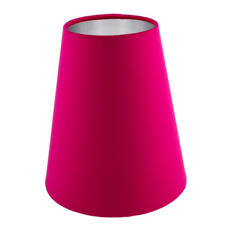 Fuchsia Pink Velvet Tall Empire Lampshade