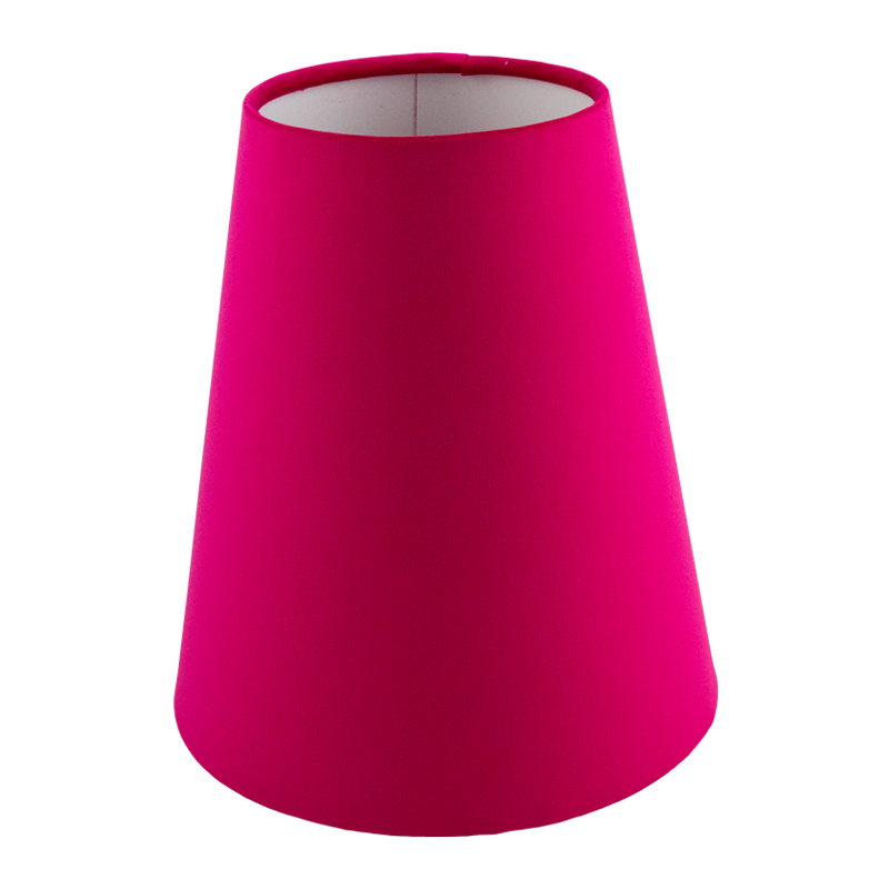 Fuchsia Pink Velvet Tall Empire Lampshade