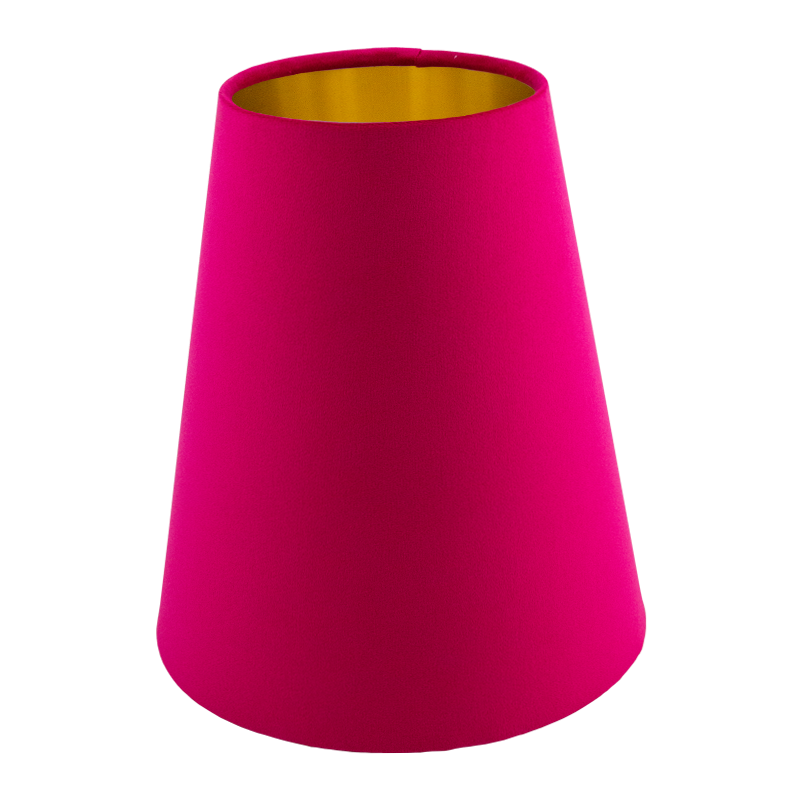 Fuchsia Pink Velvet Tall Empire Lampshade