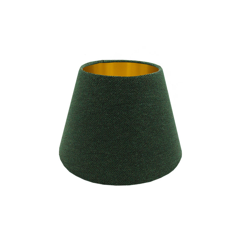 Toad Green Herringbone Herringbone Empire Lampshade