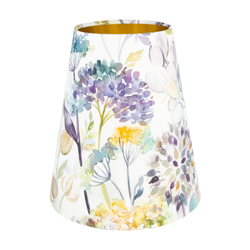 Voyage Hedgerow Blue Tall Empire Lampshade