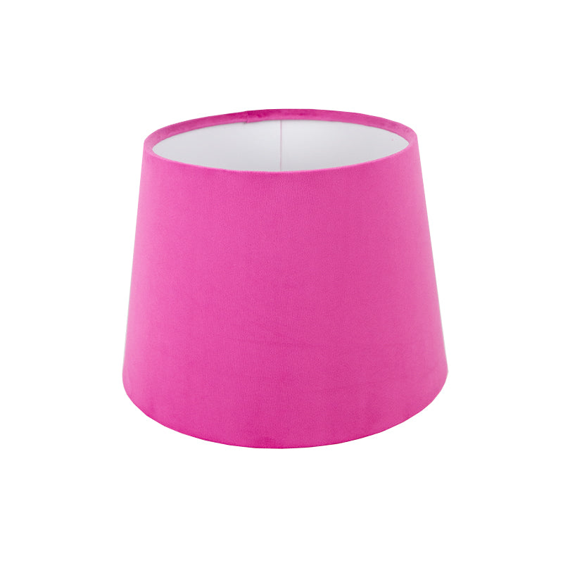 Hollyhock Velvet French Drum Lampshade