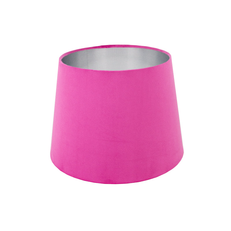 Hollyhock Velvet French Drum Lampshade