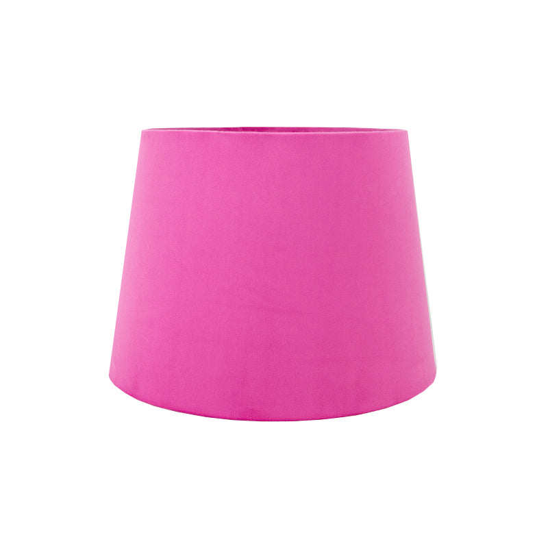 Hollyhock Velvet French Drum Lampshade