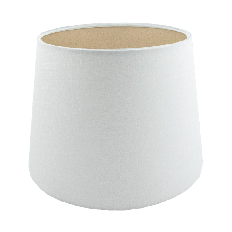 Ivory Satin French Drum Lampshade