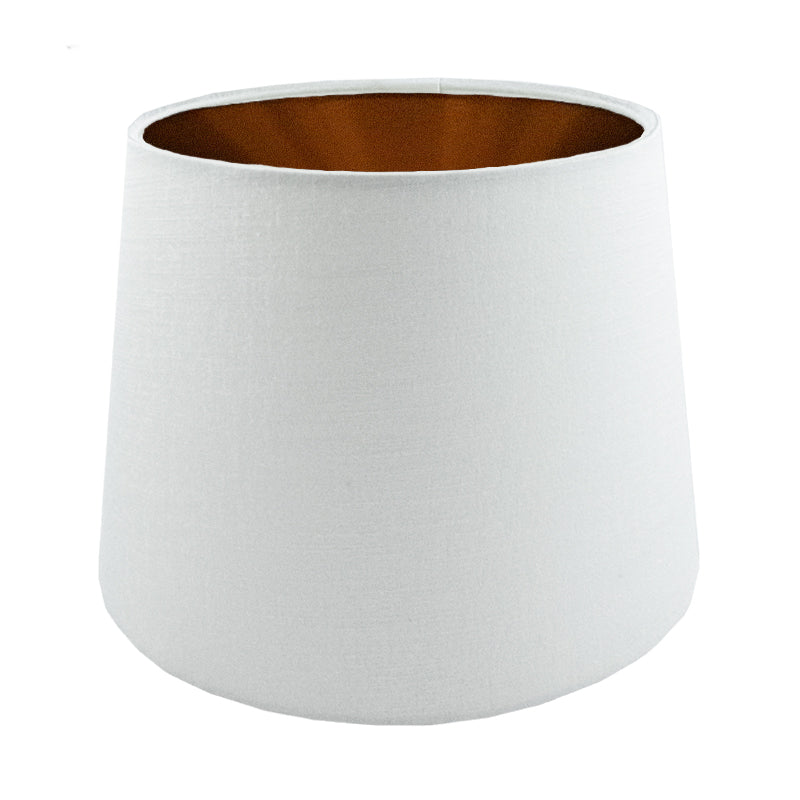 Ivory Satin French Drum Lampshade