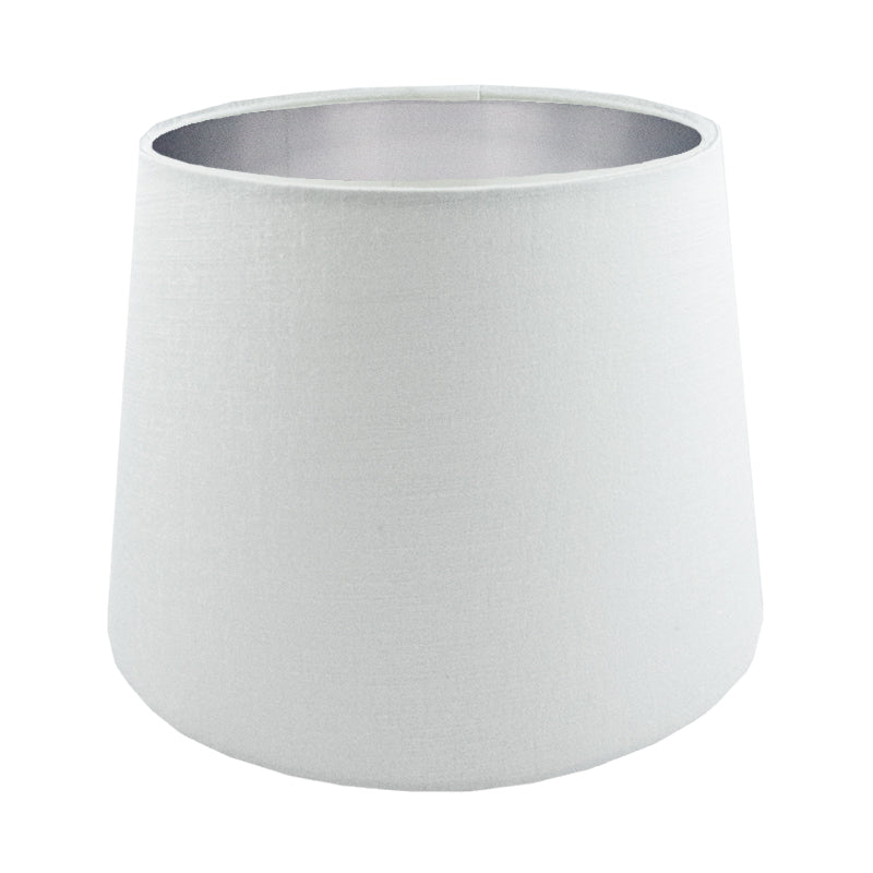 Ivory Satin French Drum Lampshade