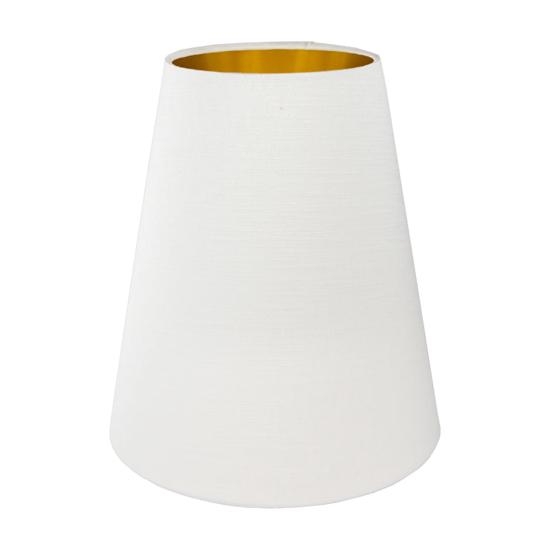 Ivory Satin Tall Empire Lampshade