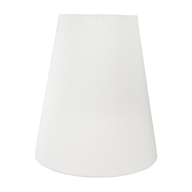 Ivory Satin Tall Empire Lampshade