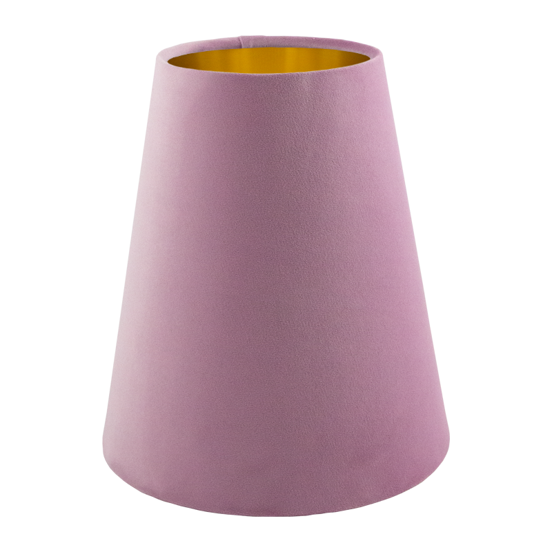 Lavender Velvet Tall Empire Lampshade