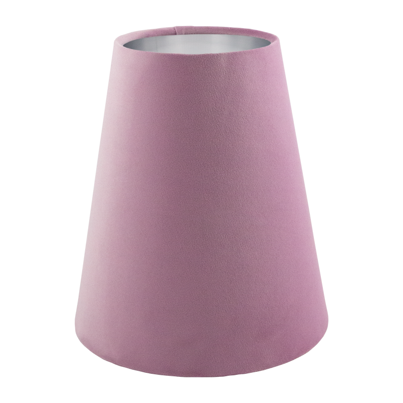Lavender Velvet Tall Empire Lampshade