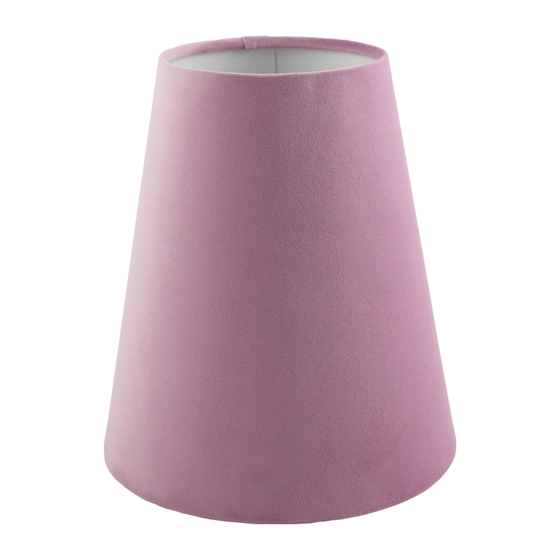 Lavender Velvet Tall Empire Lampshade