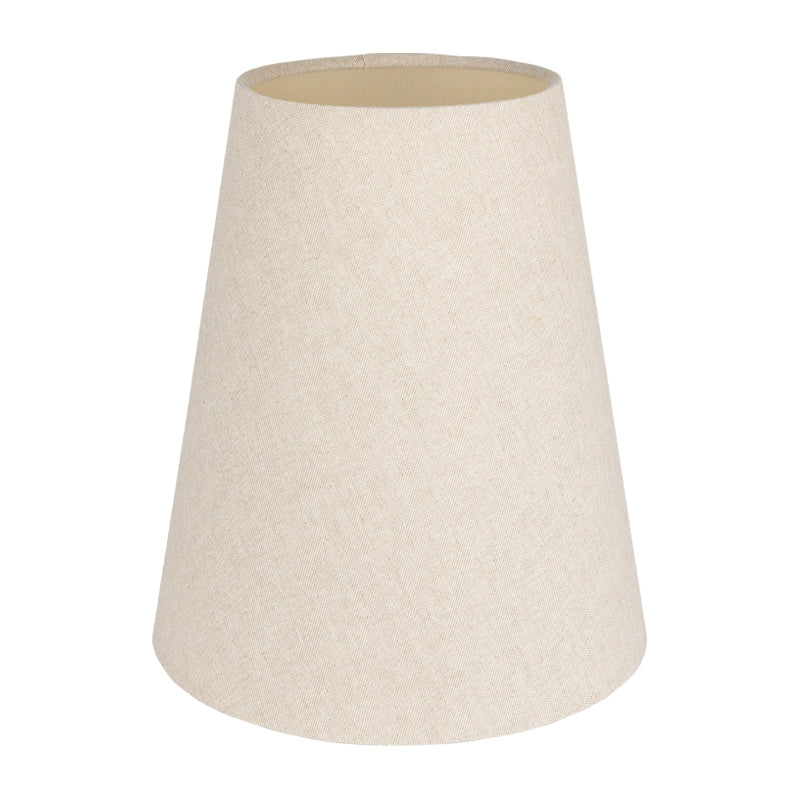 Light Beige Cotton Tall Empire Lampshade