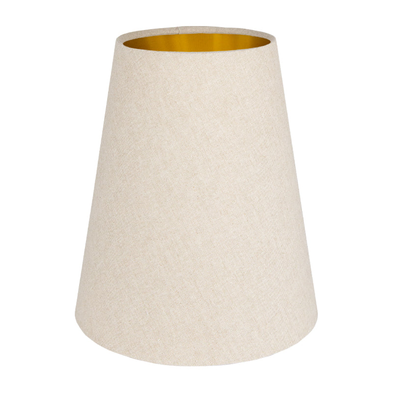 Light Beige Cotton Tall Empire Lampshade