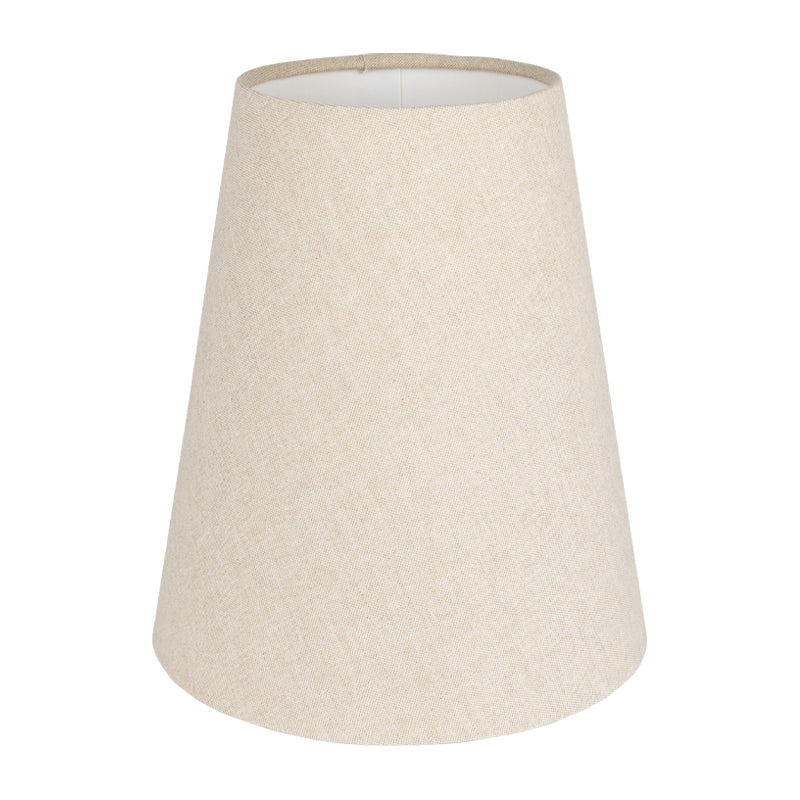 Light Beige Cotton Tall Empire Lampshade