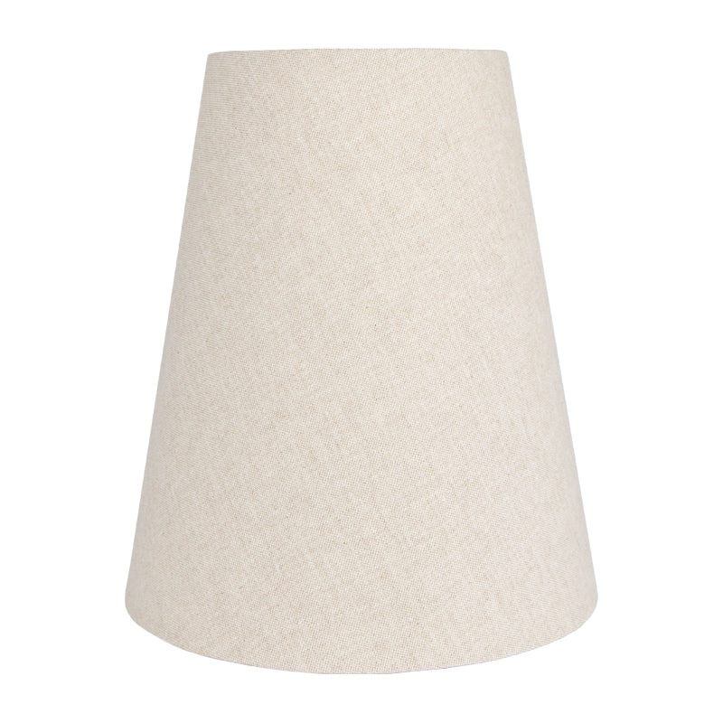 Light Beige Cotton Tall Empire Lampshade