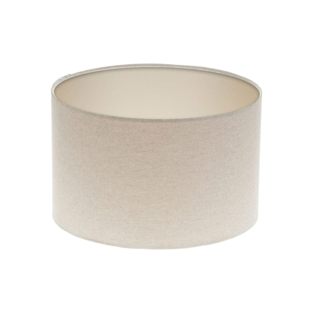 Light Beige Drum Lampshade Champagne Inner
