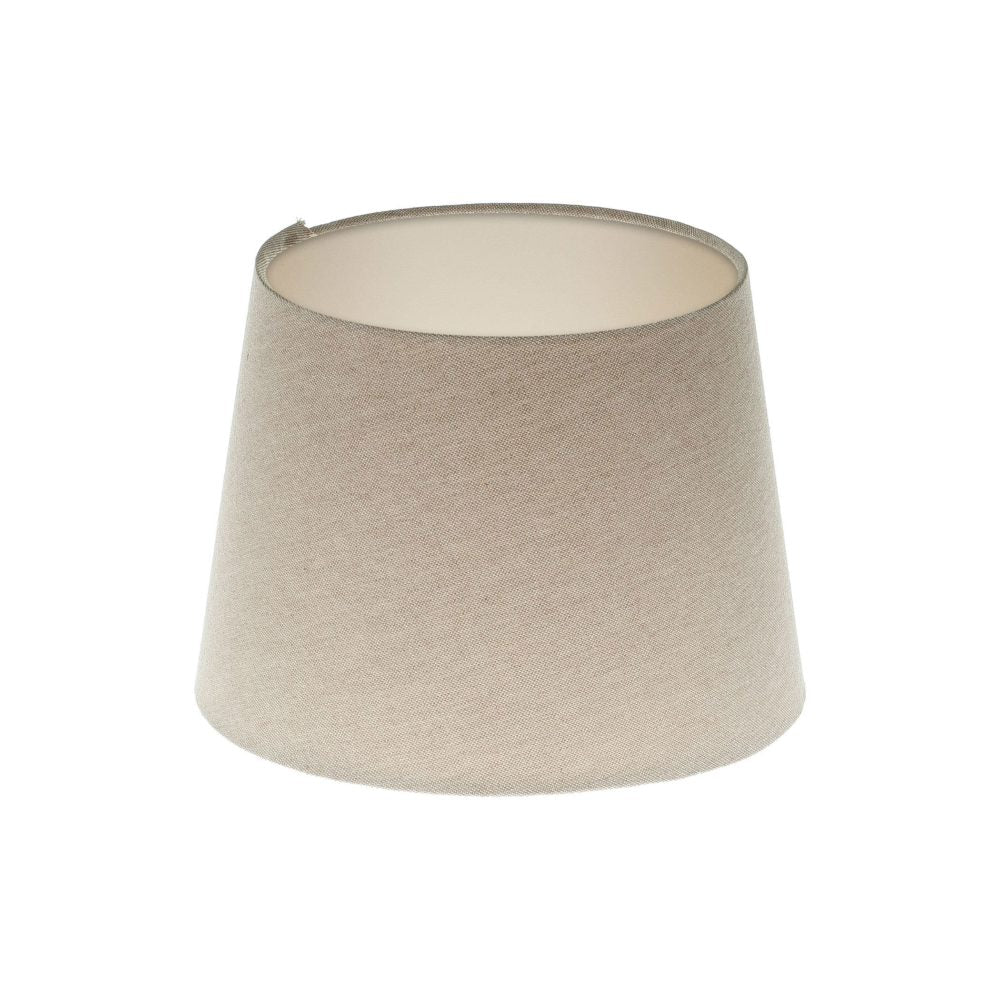 Light Beige French Drum Lampshade Champagne Inner