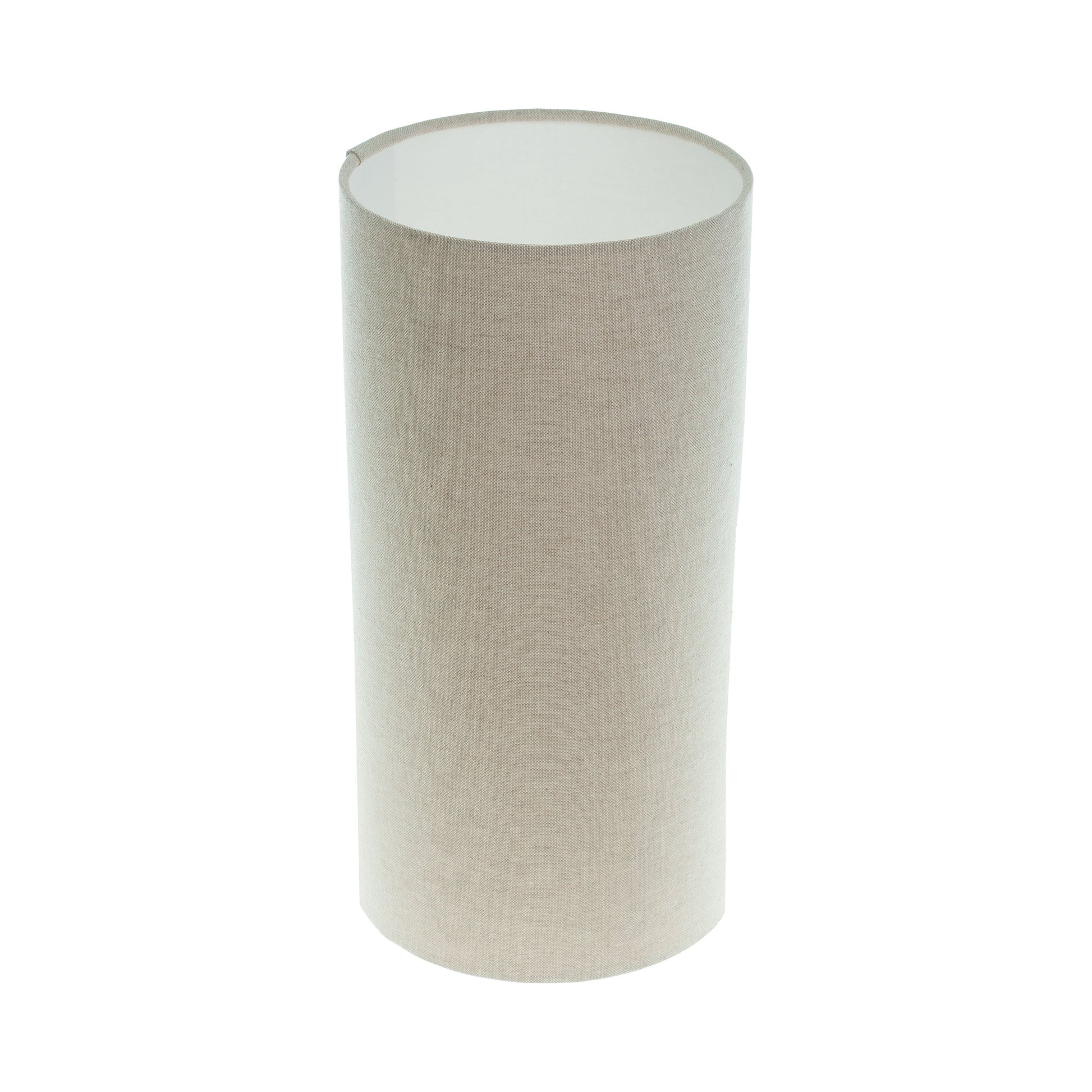 Light Beige Tall Drum Lampshade