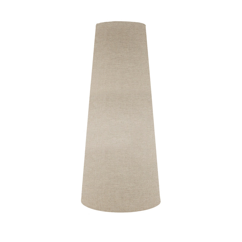 Light Beige Tall Tapered Lampshade