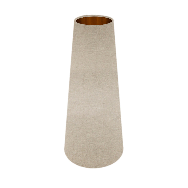 Light Beige Tall Tapered Lampshade