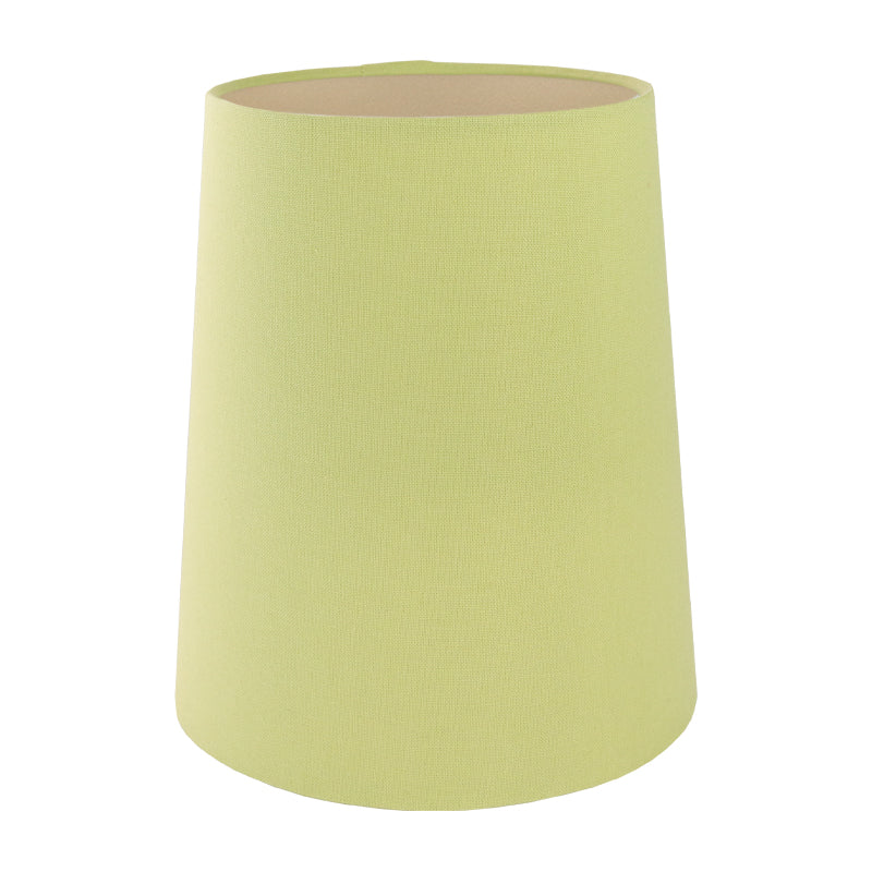 Light Green Cotton Tall French Drum Lampshade