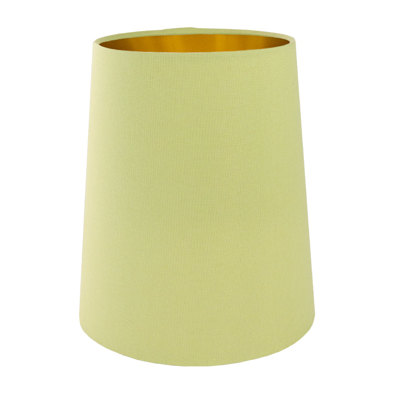 Light Green Cotton Tall French Drum Lampshade