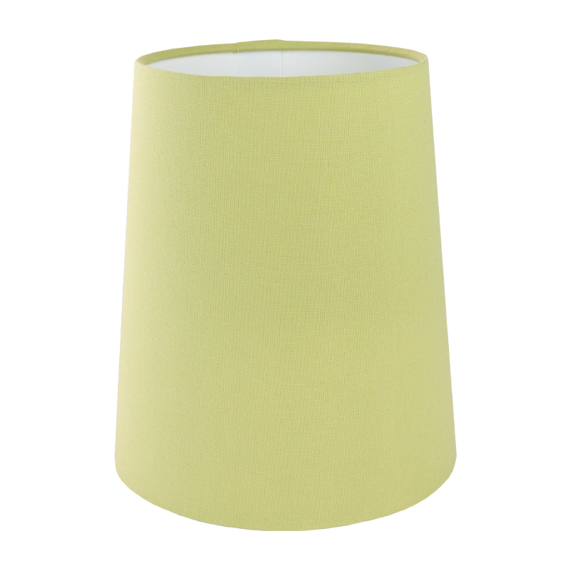 Light Green Cotton Tall French Drum Lampshade