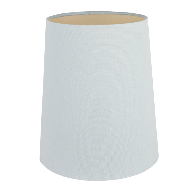 Light Grey Cotton Tall French Drum Lampshade