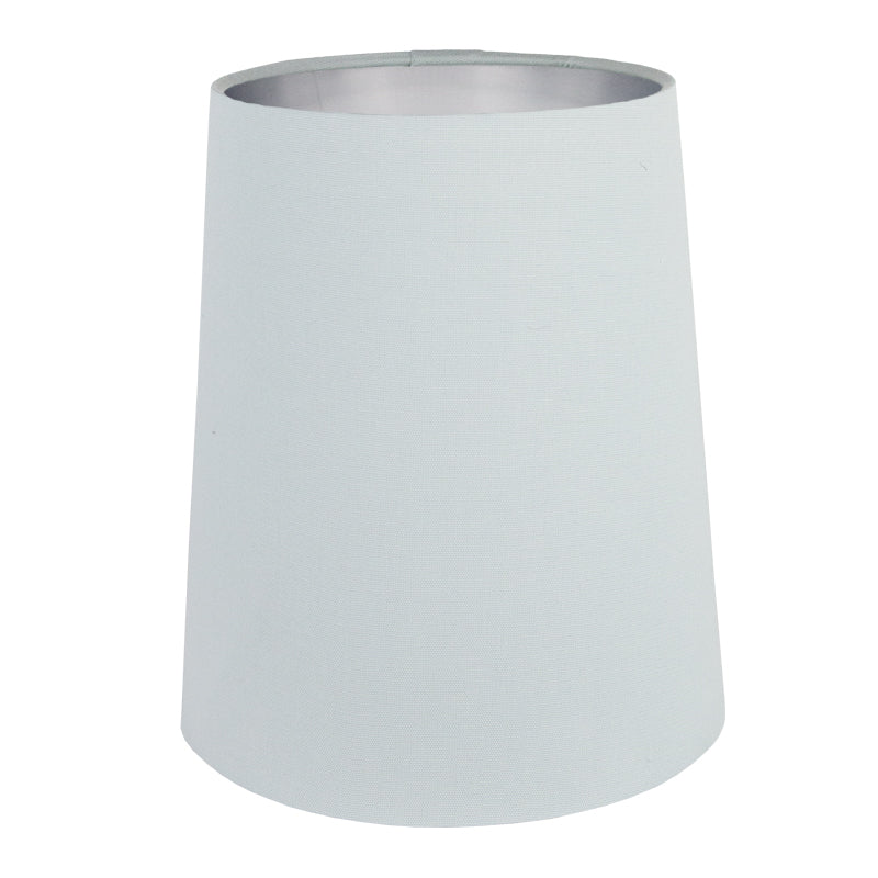 Light Grey Cotton Tall French Drum Lampshade