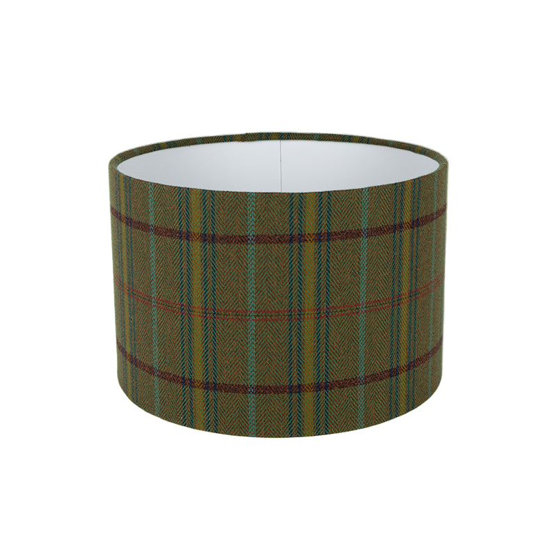 Margo Forest Tartan Drum Lampshade
