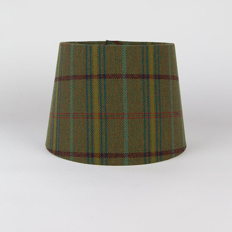 Margo Forest Tartan French Drum Lampshade