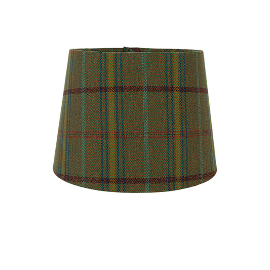 Margo Forest Tartan French Drum Lampshade