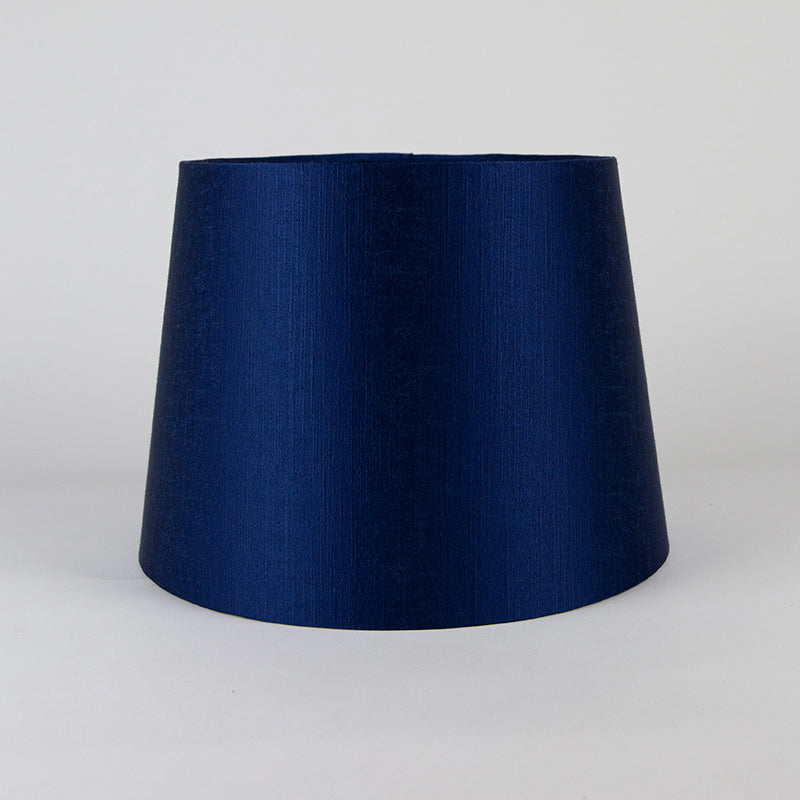 Midnight Blue Satin French Drum Lampshade