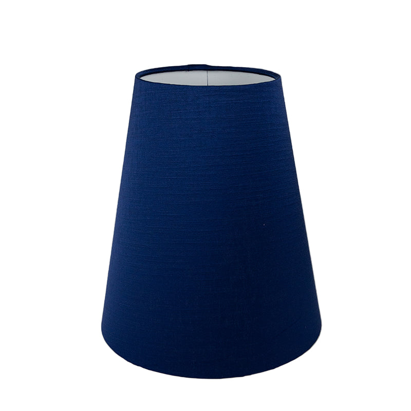 Midnight Blue Satin Tall Empire Lampshade