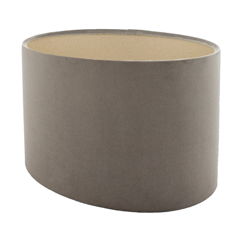 Mole Velvet Oval Lampshade