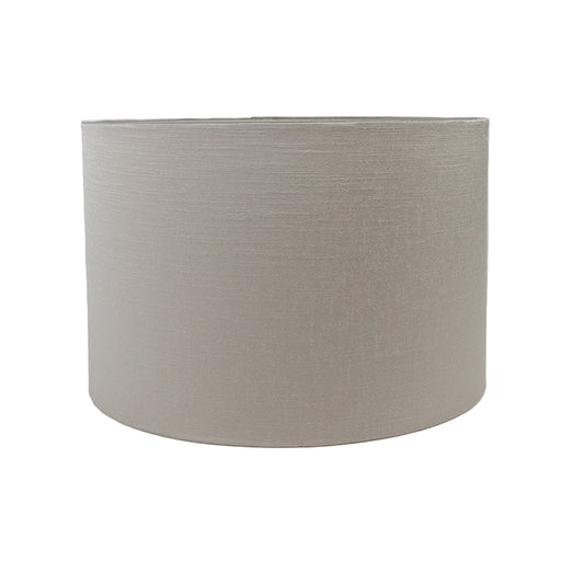 Mushroom Satin Drum Lampshade