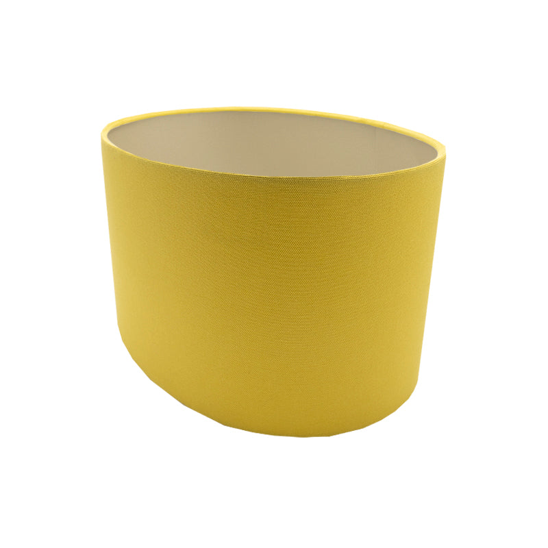 Mustard Yellow Oval Lampshade