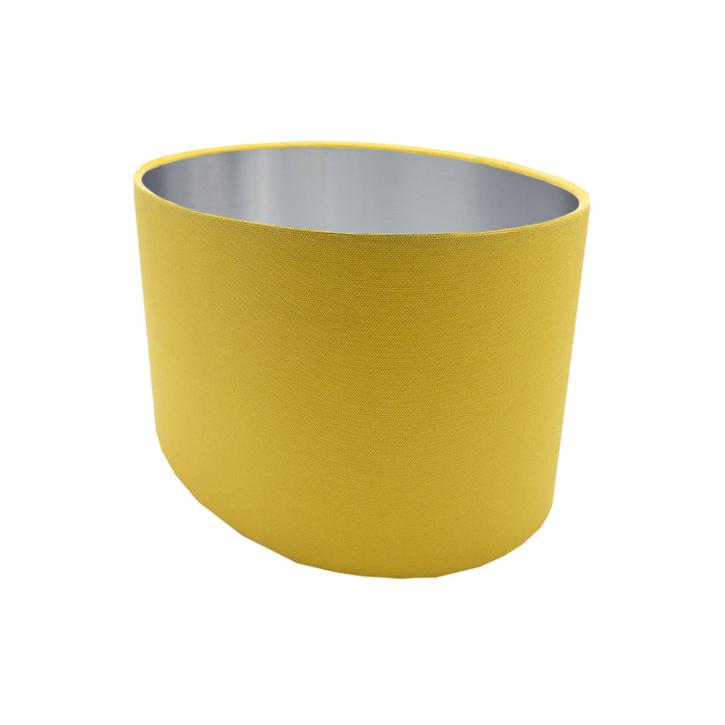 Mustard Yellow Oval Lampshade