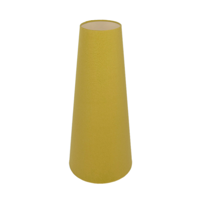 Mustard Yellow Tall Tapered Lampshade