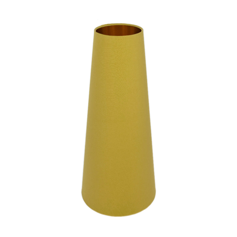 Mustard Yellow Tall Tapered Lampshade