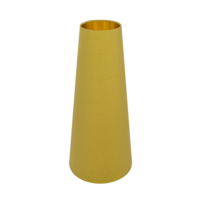 Mustard Yellow Tall Tapered Lampshade