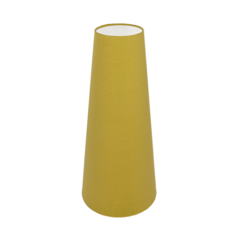 Mustard Yellow Tall Tapered Lampshade