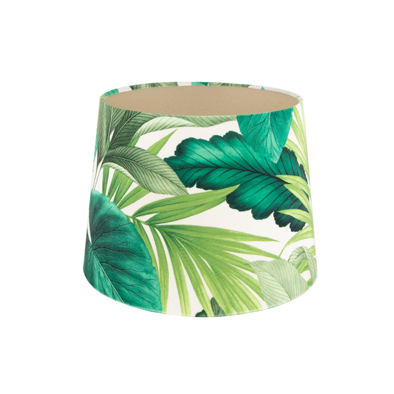 Palm Velvet French Drum Lampshade