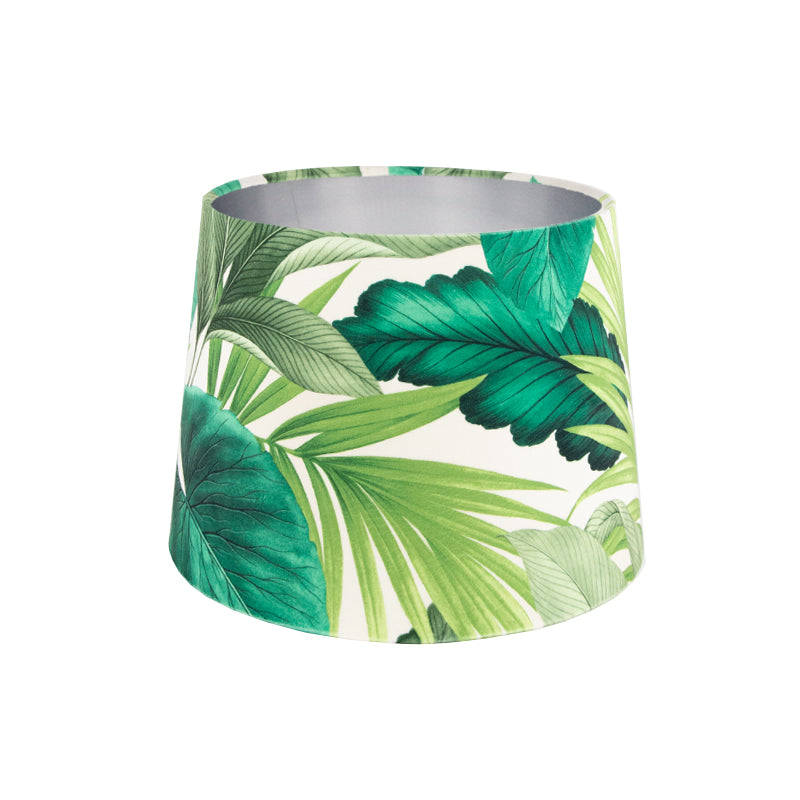 Palm Velvet French Drum Lampshade