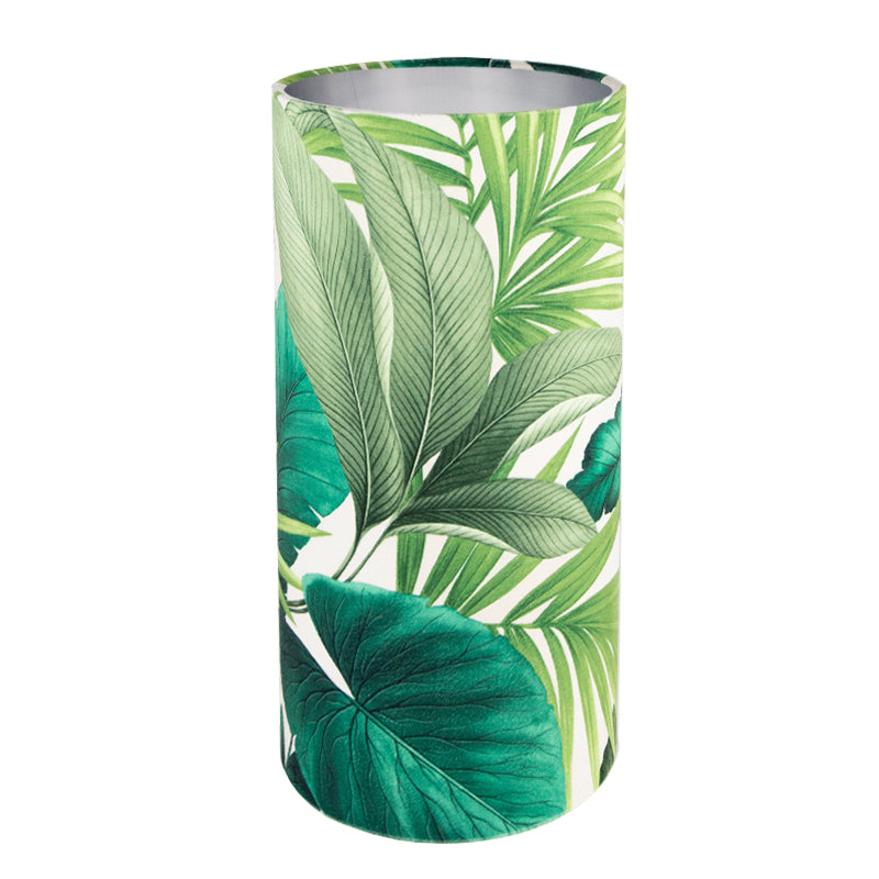 Palm Velvet Tall Drum Lampshade