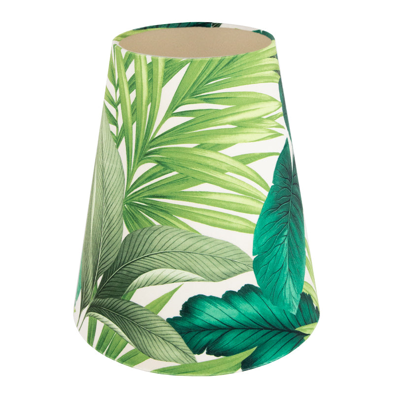 Palm Velvet Tall Empire Lampshade