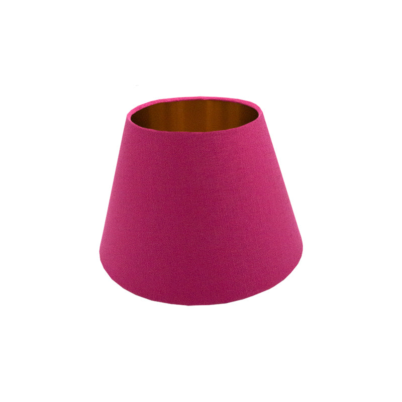 Bright Pink Satin Empire Lampshade