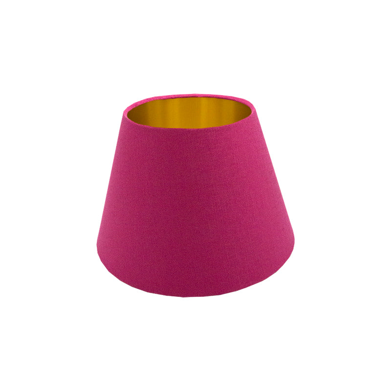 Bright Pink Satin Empire Lampshade