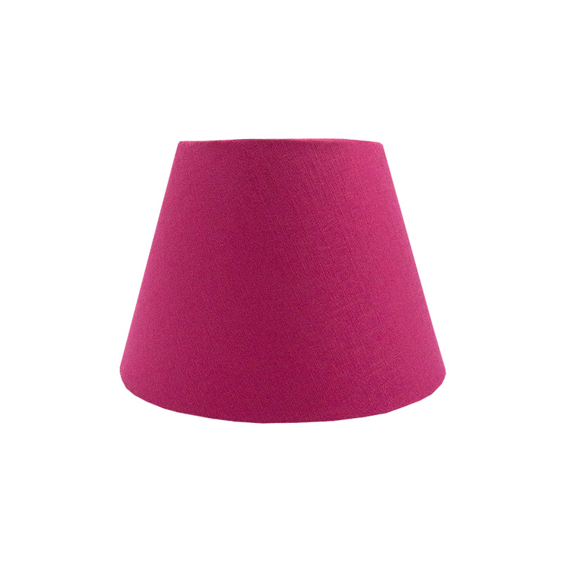 Bright Pink Satin Empire Lampshade